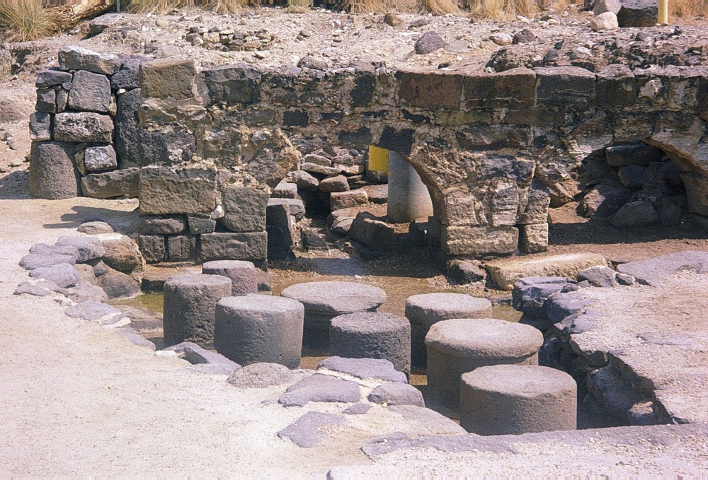 Roman hot springs at Hammath Tiberius