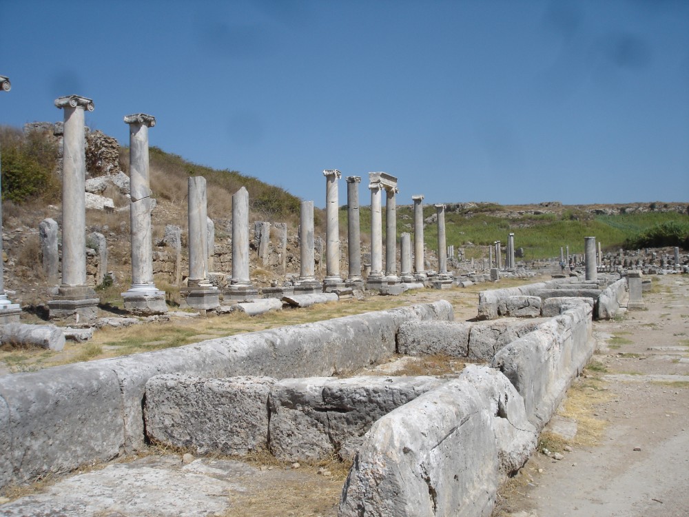 Roman Colonnaded Street at Perga