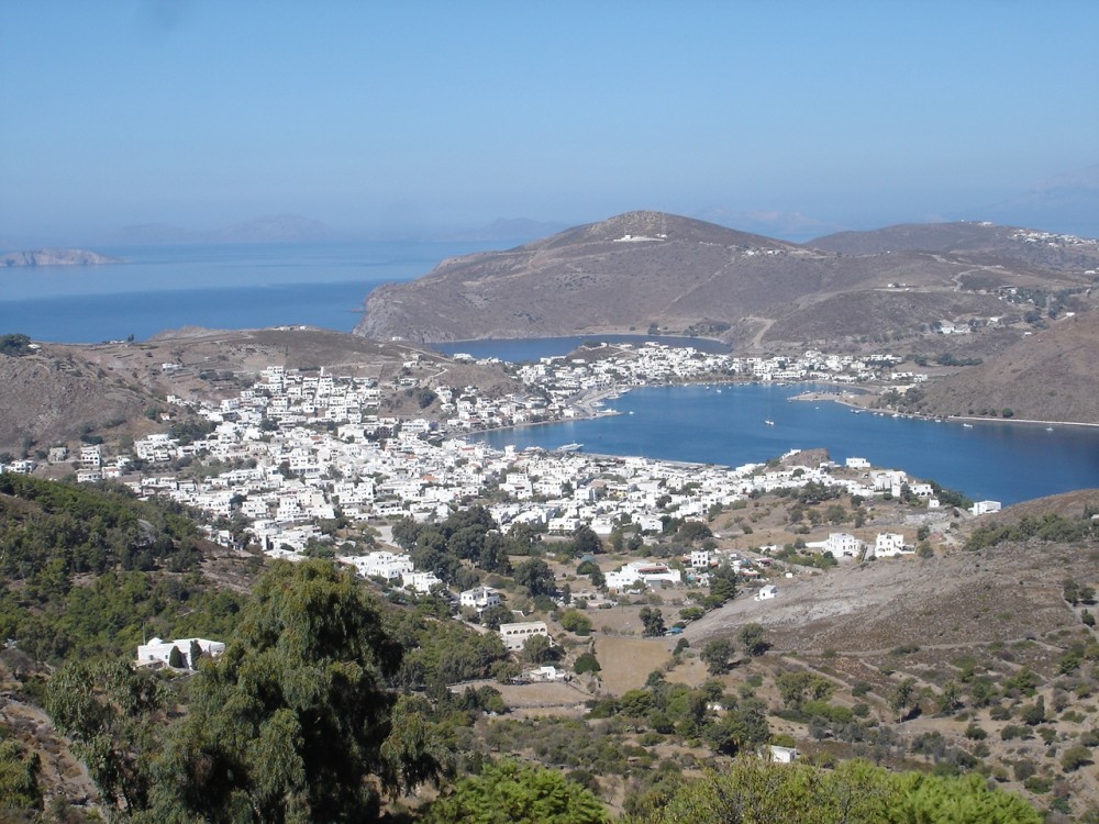 View from St John's Monastery, Patmos