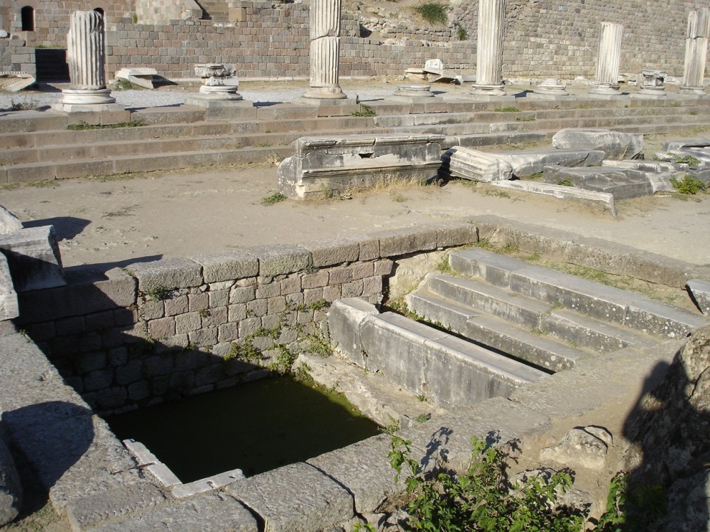 Healing pool at Pergamum Asklepion