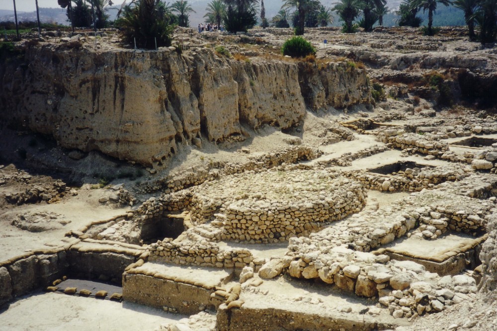 Canaanite altar at Megiddo