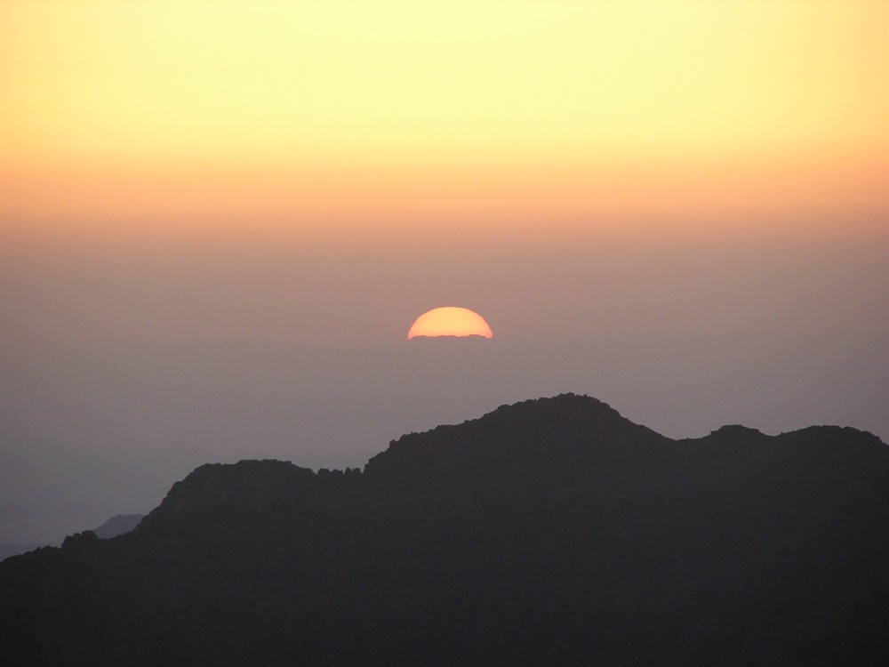 Sunrise over Sinai