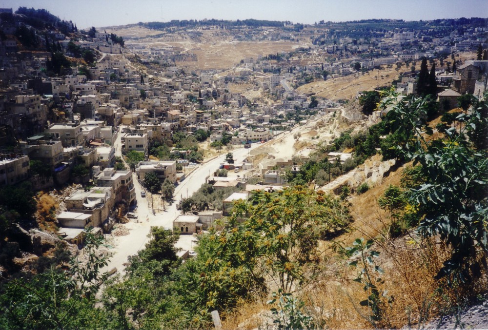 The Lower Kidron Valley