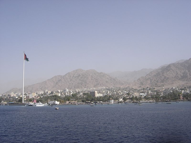 Aqaba from the sea (GÃ©rard Janot)