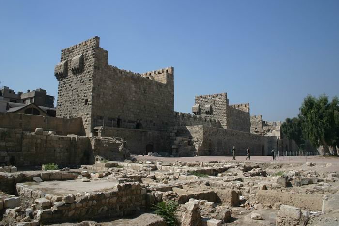 Inside the Citadel at Damascus (Mewes)