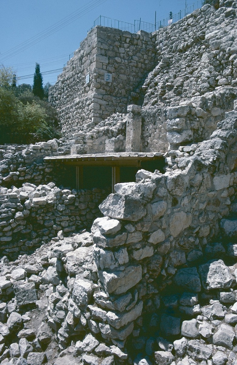 A section of Nehemiah's wall at the City of David