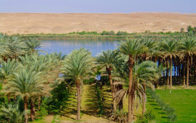 River Euphrates in Iraq