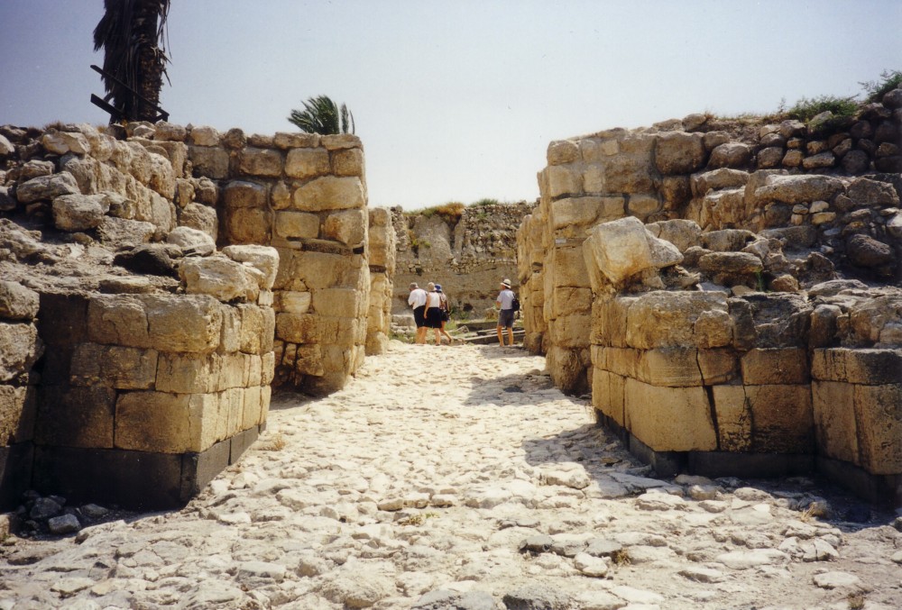 Gateway built by King Solomon at Megiddo