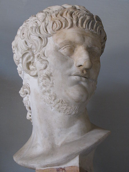 Bust of Nero at the Capitoline Museum, Rome (cjh1452000)