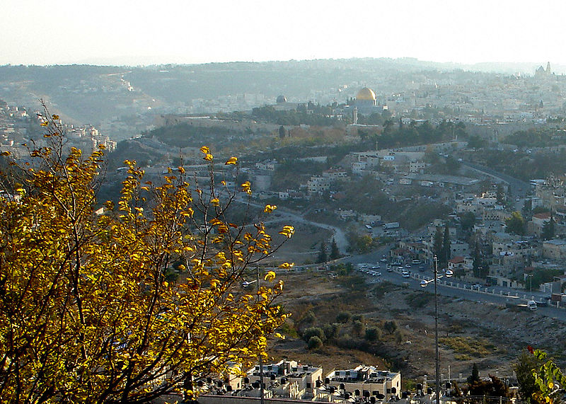 Jerusalem Old City from Mt Scopus (Joe Freeman)