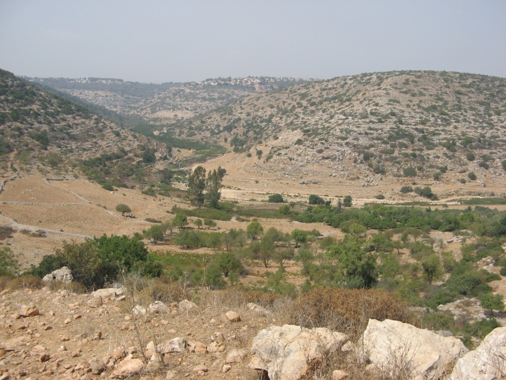 Nahal Kana - a stream in the hills