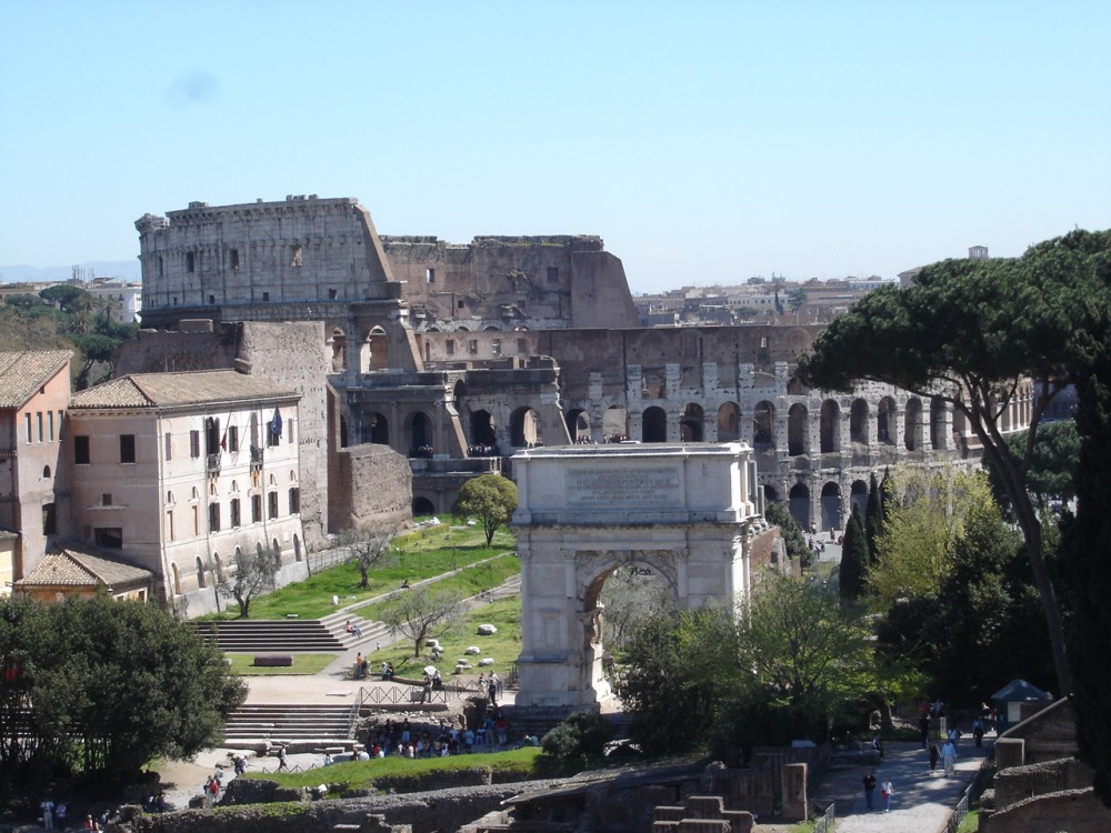 Titus's Arch & the Collosium, Rome