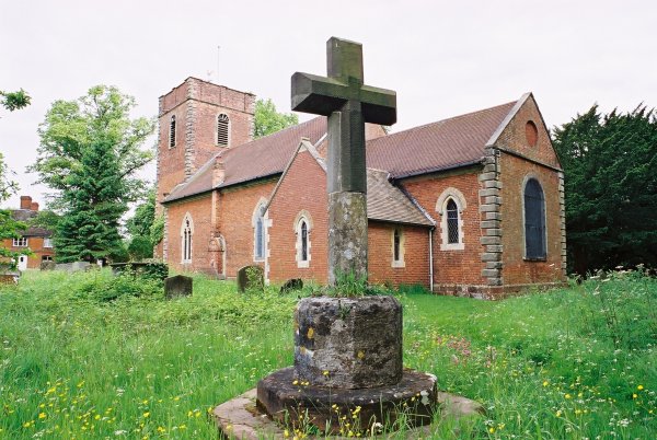 St Swithin's Barston Church Cross