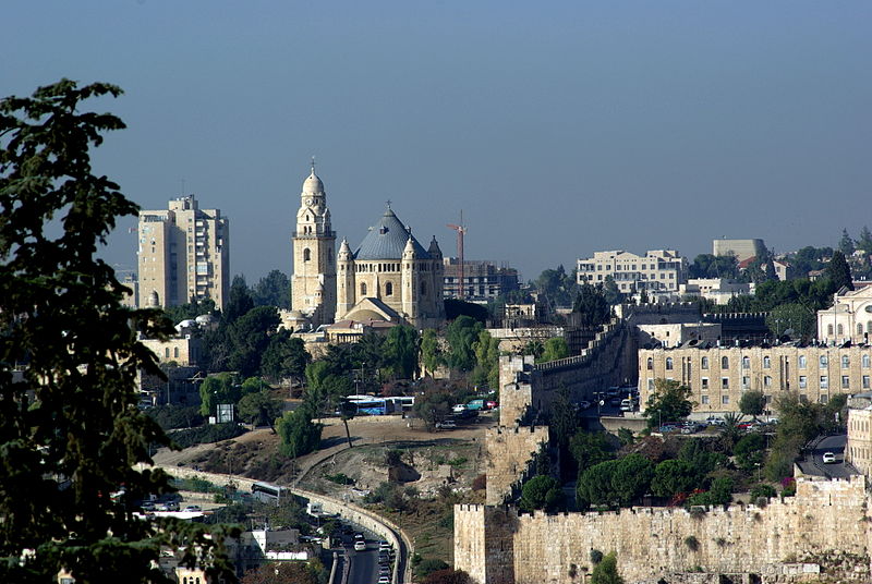 Mount Zion from the Mount of Olives
