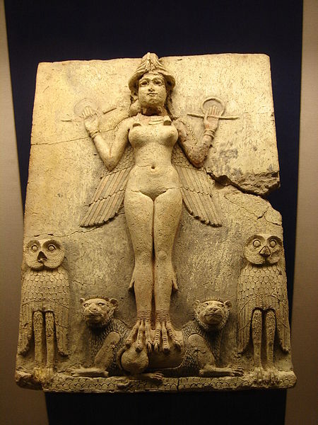 The Queen of the Night - the Babylonian goddess Ishtar (Hispalois)