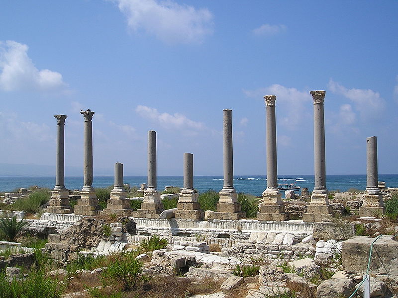 Roman remains at Al Mina, Tyre  (Heretiq)