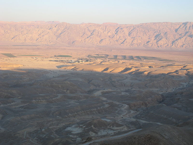 Wadi Arabah and the Mountains of Moab